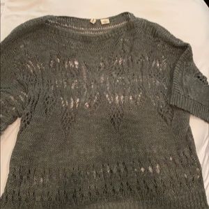 Anthropologie loose knit moth sweater